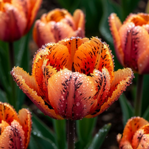 Тюльпан Литл Джем купить по цене от 199р. в интернет-магазине «Посадика» с доставкой почтой в в Киришие и по всей России – [изображение №1].