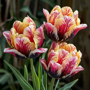 Тюльпан Роял Гарнит купить по цене от 425р. в интернет-магазине «Посадика» с доставкой почтой в в Киришие и по всей России – [изображение №1].