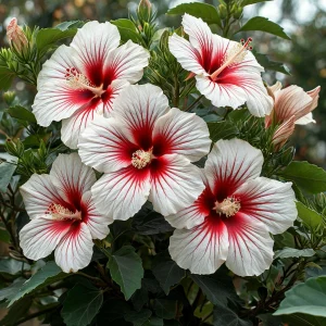 Гибискус Рэд Элеганс купить по цене от 380р. в интернет-магазине «Посадика» с доставкой почтой в в Киришие и по всей России – [изображение №1].