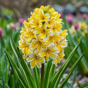 Гиацинт Кримсон Тайфун купить по цене от 2099р. в интернет-магазине «Посадика» с доставкой почтой в в Киришие и по всей России – [изображение №1].