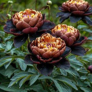 Пион Императорский Бал купить по цене от 419р. в интернет-магазине «Посадика» с доставкой почтой в в Киришие и по всей России – [изображение №1].