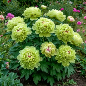 Пион Зеленые Бобы купить по цене от 610р. в интернет-магазине «Посадика» с доставкой почтой в в Киришие и по всей России – [изображение №1].