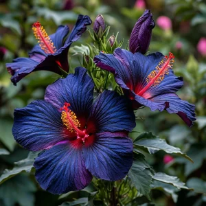 Гибискус Саншайн Кисс купить по цене от 450р. в интернет-магазине «Посадика» с доставкой почтой в в Киришие и по всей России – [изображение №1].