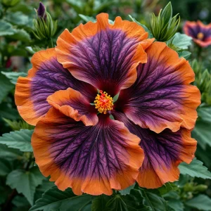 Гибискус Оранж Спел купить по цене от 285р. в интернет-магазине «Посадика» с доставкой почтой в в Киришие и по всей России – [изображение №1].