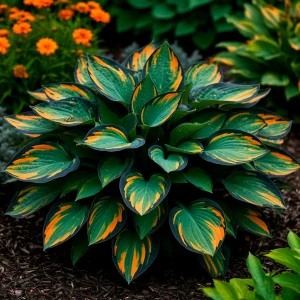 Хоста Бархатный Полог купить по цене от 560р. в интернет-магазине «Посадика» с доставкой почтой в в Киришие и по всей России – [изображение №1].