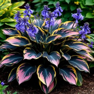 Хоста Пайн Эхо купить по цене от 699р. в интернет-магазине «Посадика» с доставкой почтой в в Киришие и по всей России – [изображение №1].